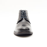 Mens Leather Ankle Boots 26403_Black