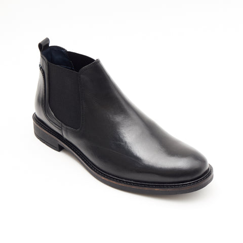 Mens Leather Chelsea Boots 26404_Black