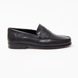 Mens Leather Casual Shoes - 2812_Black Buff