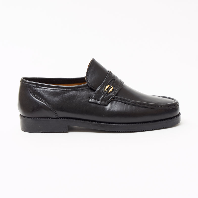Lucini Men's Leather Loafer Shoes 2812 – Black Sheep Napa
