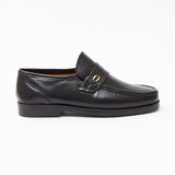 Mens Leather Casual Shoes - 2812_Black Sheep Napa