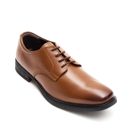 Mens Leather Formal Comfort Shoes-30866_Tan