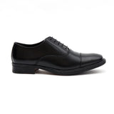 Mens Leather Formal Comfort Shoes-30977_Black