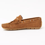 Mens Suede Casual Slip On Shoes - 4611-L_Tan