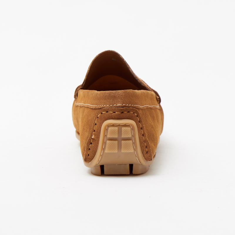 Lucini Men's Suede Casual Slip On Shoes - 4611-S_Tan