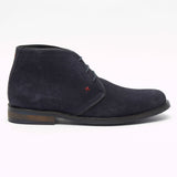 Mens Suede Desert Boots - SF-5151 Navy Blue