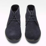 Mens Suede Desert Boots - SF-5151 Navy Blue