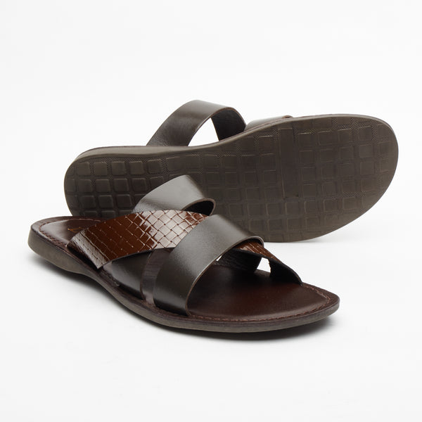 Mens Leather Sandals 62454