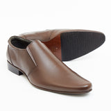 Mens Leather Casual Formal Shoes 50541_Brown