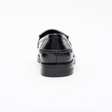 Ladies Flat Heel Loafer Shoes – R0830-1 Black