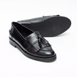 Ladies Flat Heel Loafer Shoes – R0830-1 Black