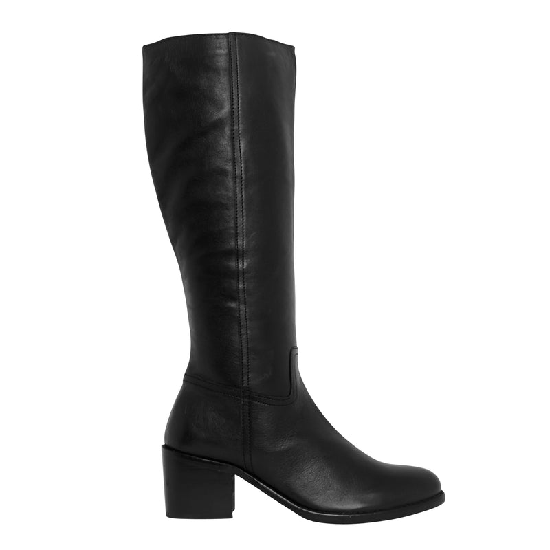 Ladies Long Boots - SF-184 Black