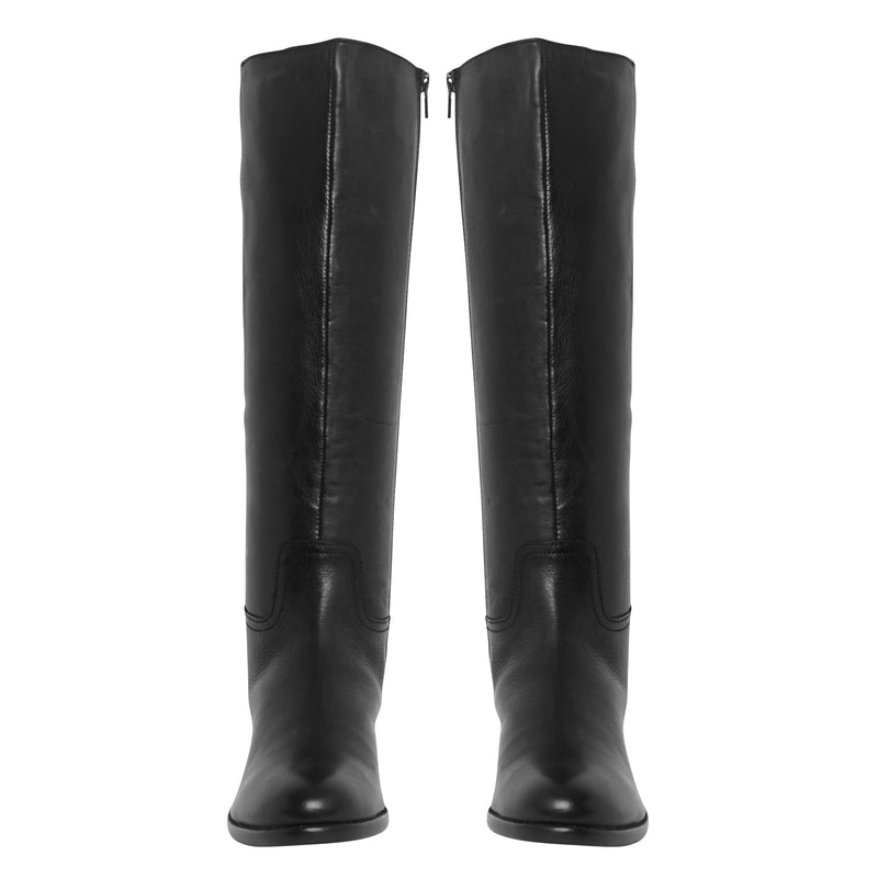 Ladies Long Boots - SF-184 Black